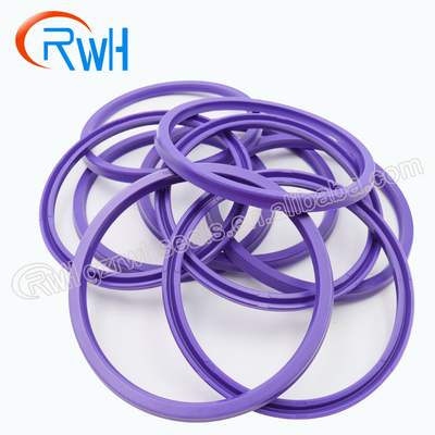 De standaard Materiële IDI Purpere Kleur van Grootte Hydraulische Rod Seal Pu