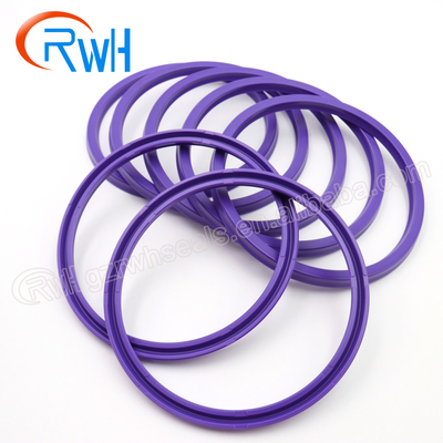 De standaard Materiële IDI Purpere Kleur van Grootte Hydraulische Rod Seal Pu