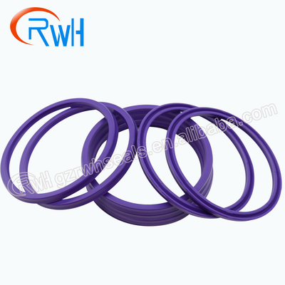De standaard Materiële IDI Purpere Kleur van Grootte Hydraulische Rod Seal Pu