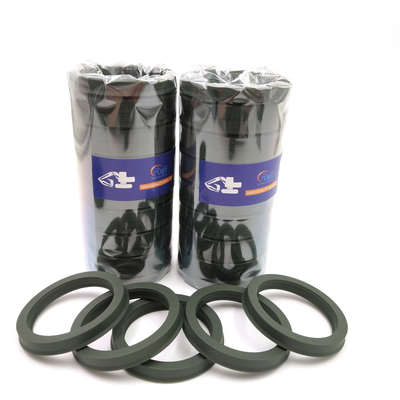 Pu van Rod Seals Hydraulic Green Color van de olie Bestand Zuiger Materiaal