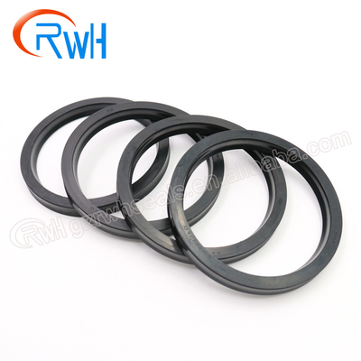 Het Type van polyurethaanu de Hydraulische Zwarte van Rod Seal IUH voor Mechanisch