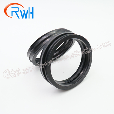 Het Type van polyurethaanu de Hydraulische Zwarte van Rod Seal IUH voor Mechanisch