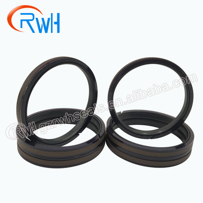 Van de de Zuigerverbinding SPGW van PTFE NBR de Hydraulische Bruine Kleur 3 Maanden Garantie