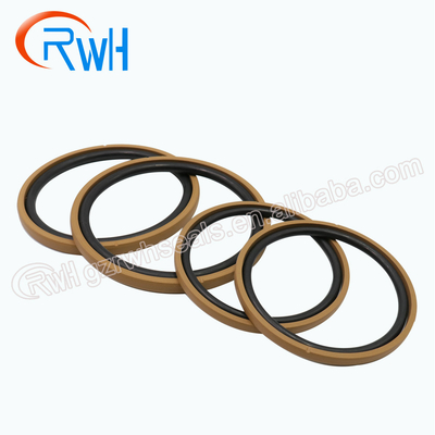 Van de de Zuigerverbinding NBR van het bouwmateriaal de Hydraulische Materiële Gouden Kleur