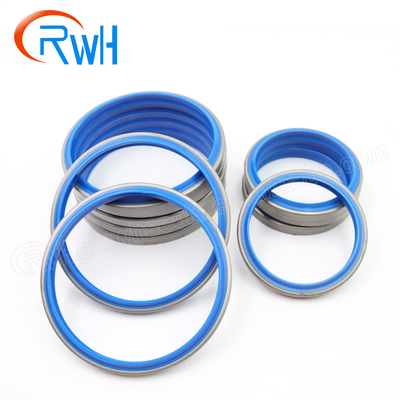 Pu-de Wisserverbinding DKBI van de Ijzer30mpa Hydraulische Cilinder met Blauwe Kleur