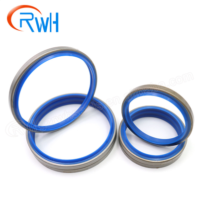 Pu-de Wisserverbinding DKBI van de Ijzer30mpa Hydraulische Cilinder met Blauwe Kleur
