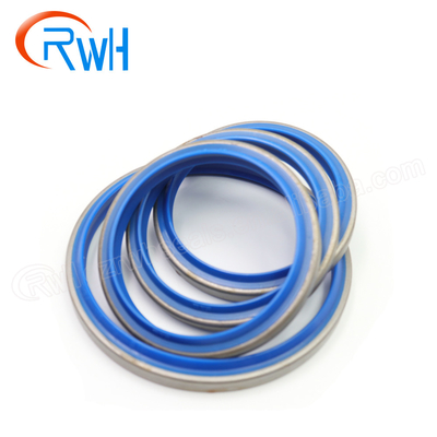 Pu-de Wisserverbinding DKBI van de Ijzer30mpa Hydraulische Cilinder met Blauwe Kleur