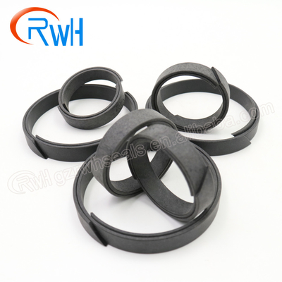 Hars van Ring Black Color Phenolic Fabric van de cilinder de Hydraulische Slijtage