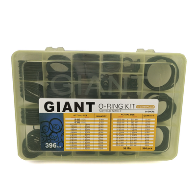 Reuzetypenitril O Ring Box Set High Temperature voor CAT Excavator