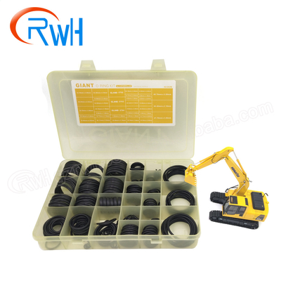Reuzetypenitril O Ring Box Set High Temperature voor CAT Excavator