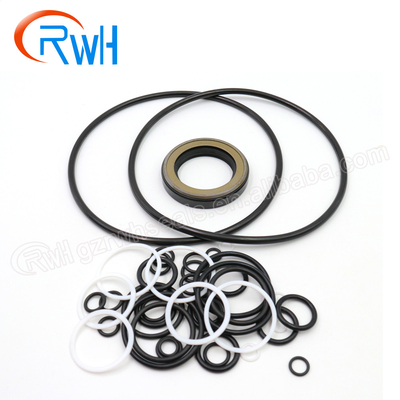 KOMATSU pc200-7 het Hoofdmateriaal van Kit Replacement NBR PTFE van de Pompverbinding