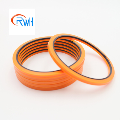 OEM HBY Rod Buffer Seal Hydraulic Orange Kleur voor Graafwerktuig