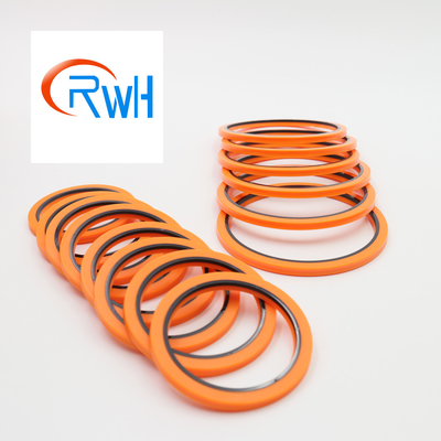 OEM HBY Rod Buffer Seal Hydraulic Orange Kleur voor Graafwerktuig